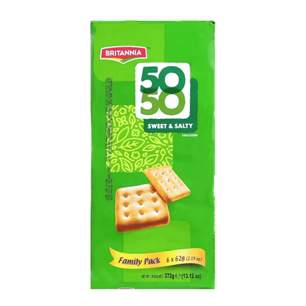 Britannia 50-50 Sweet & Salty 372g
