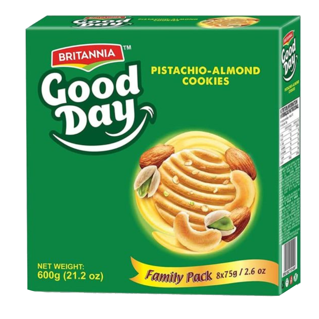 Britannia GoodDay Pista & Almond 600g