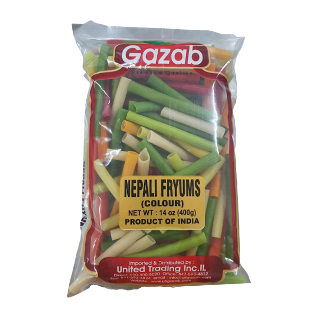 Gazab Fryums Nepali Color 400g