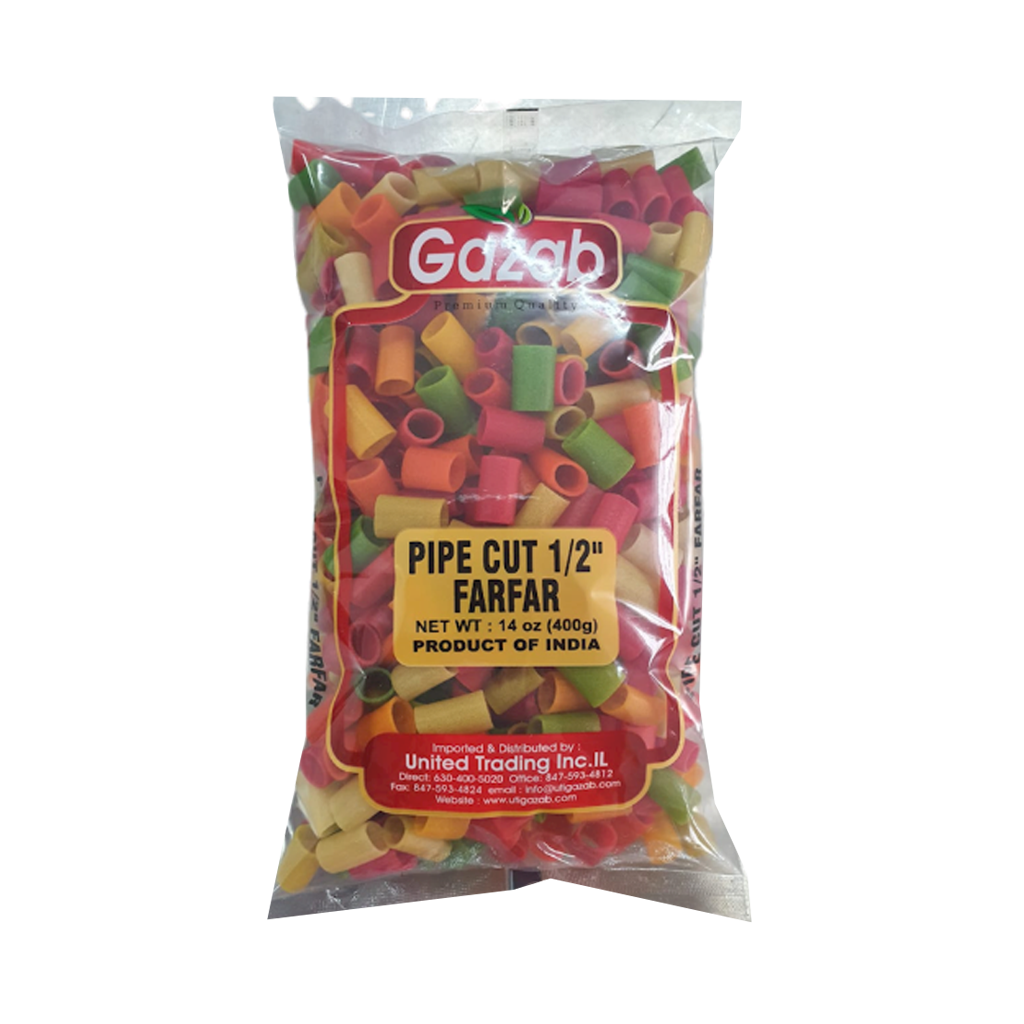 Gazab Fryums Pipe Cut Color 400g