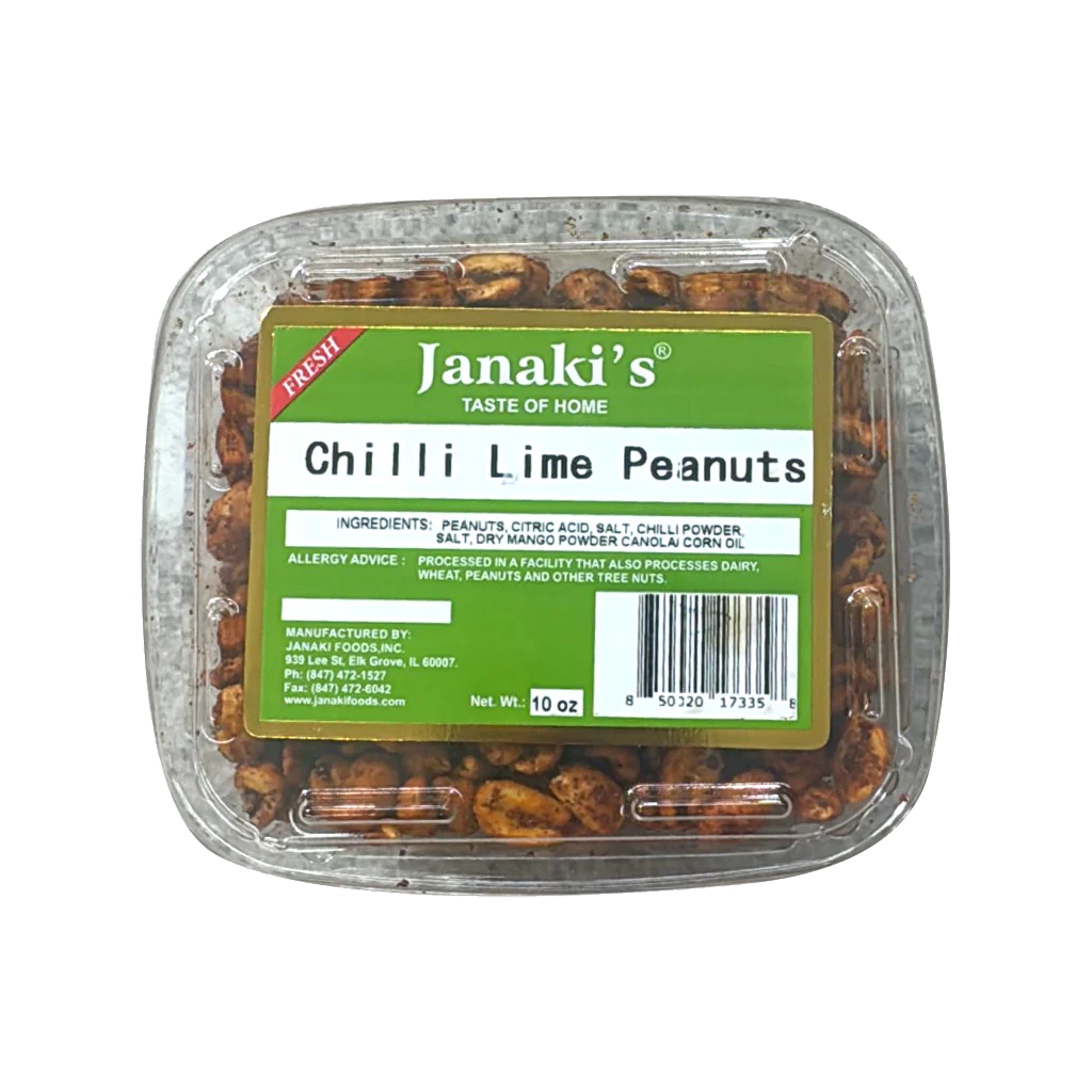 Janaki's Chilli Lime Peanut-10oz