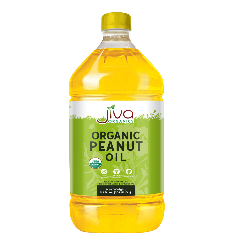 Jiva Organic Peanut Oil 3l