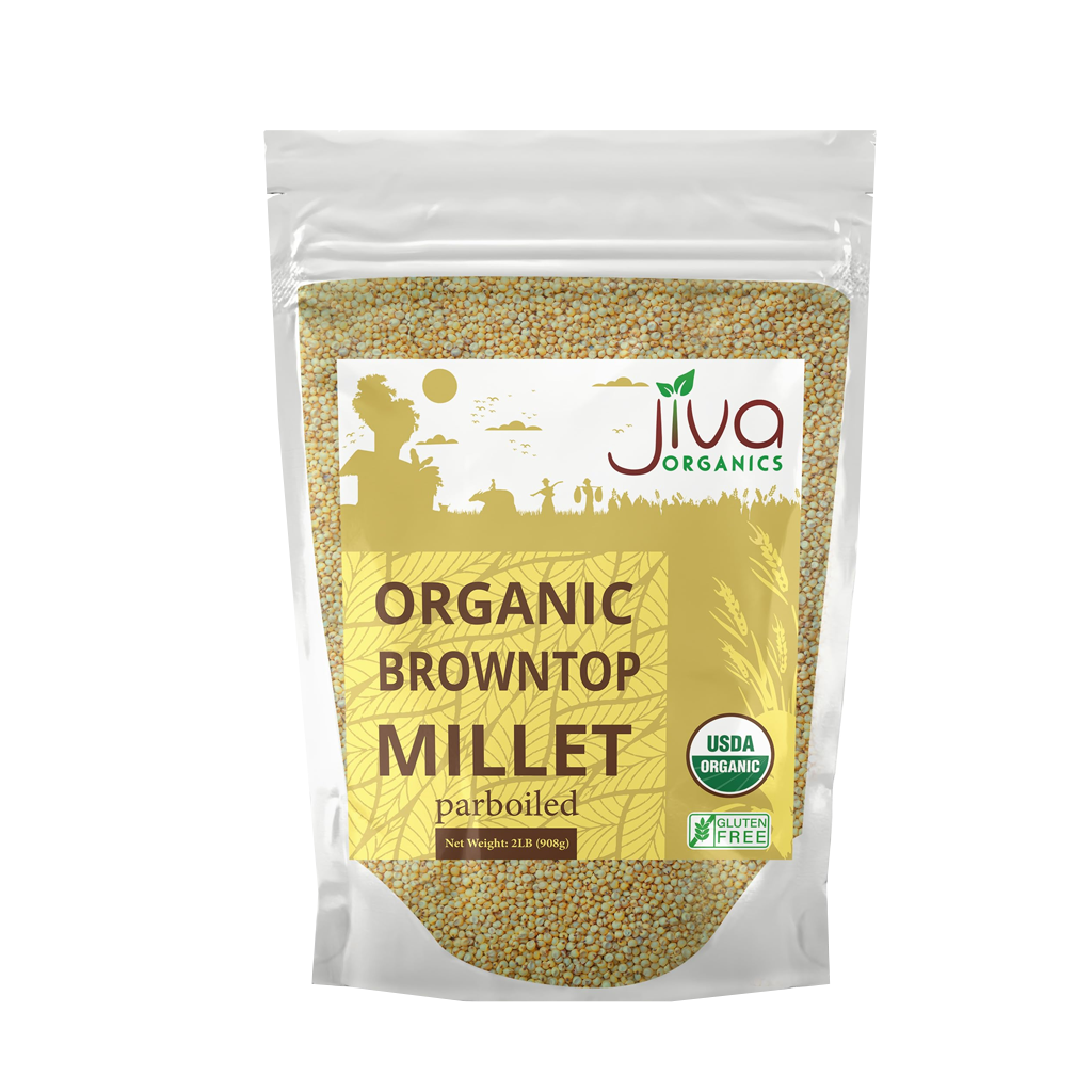 Jiva Organic Browntop Millet 2Lb