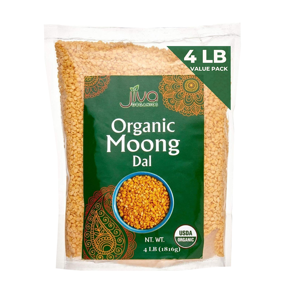Jiva Organic Moong Dal 4lb