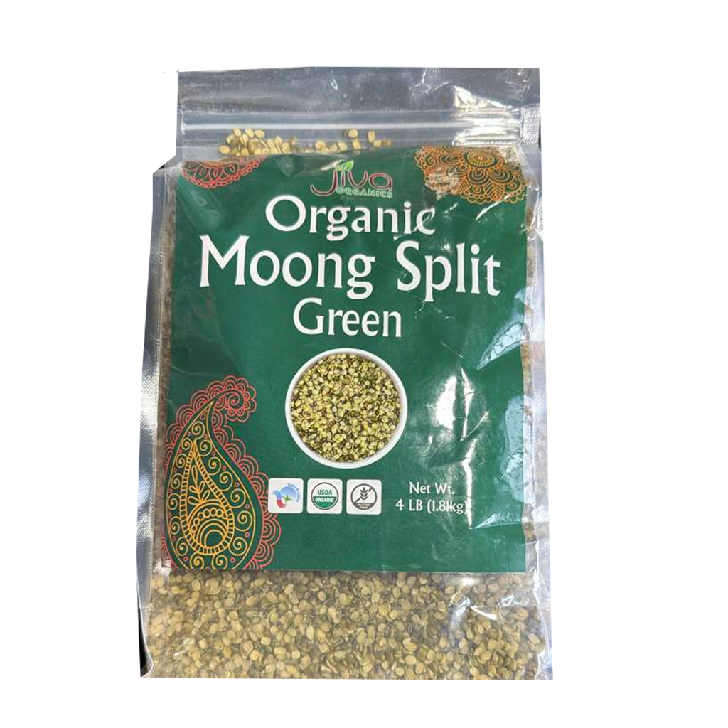 Jiva Organic Moong Split 4Lb