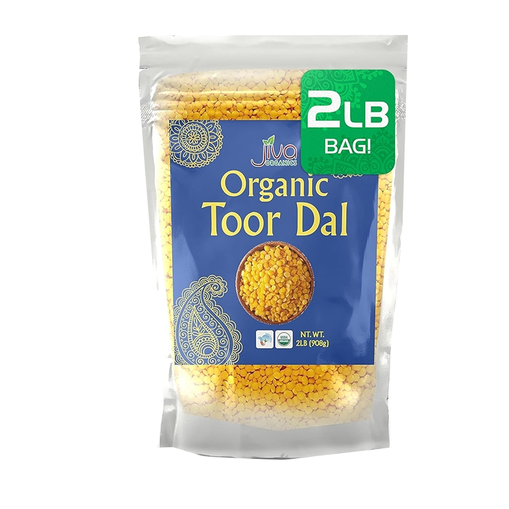 Jiva Organic Toor Dal 2lbs
