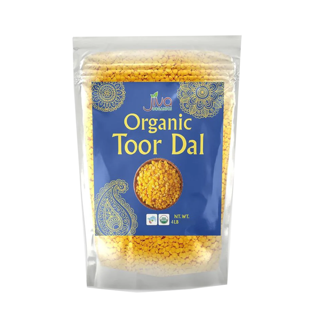 Jiva Organic Toor Dal 4lbs