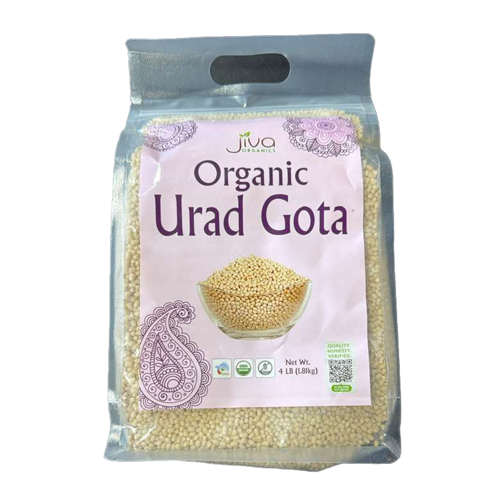 Jiva Organic Urad Gotta 4lb
