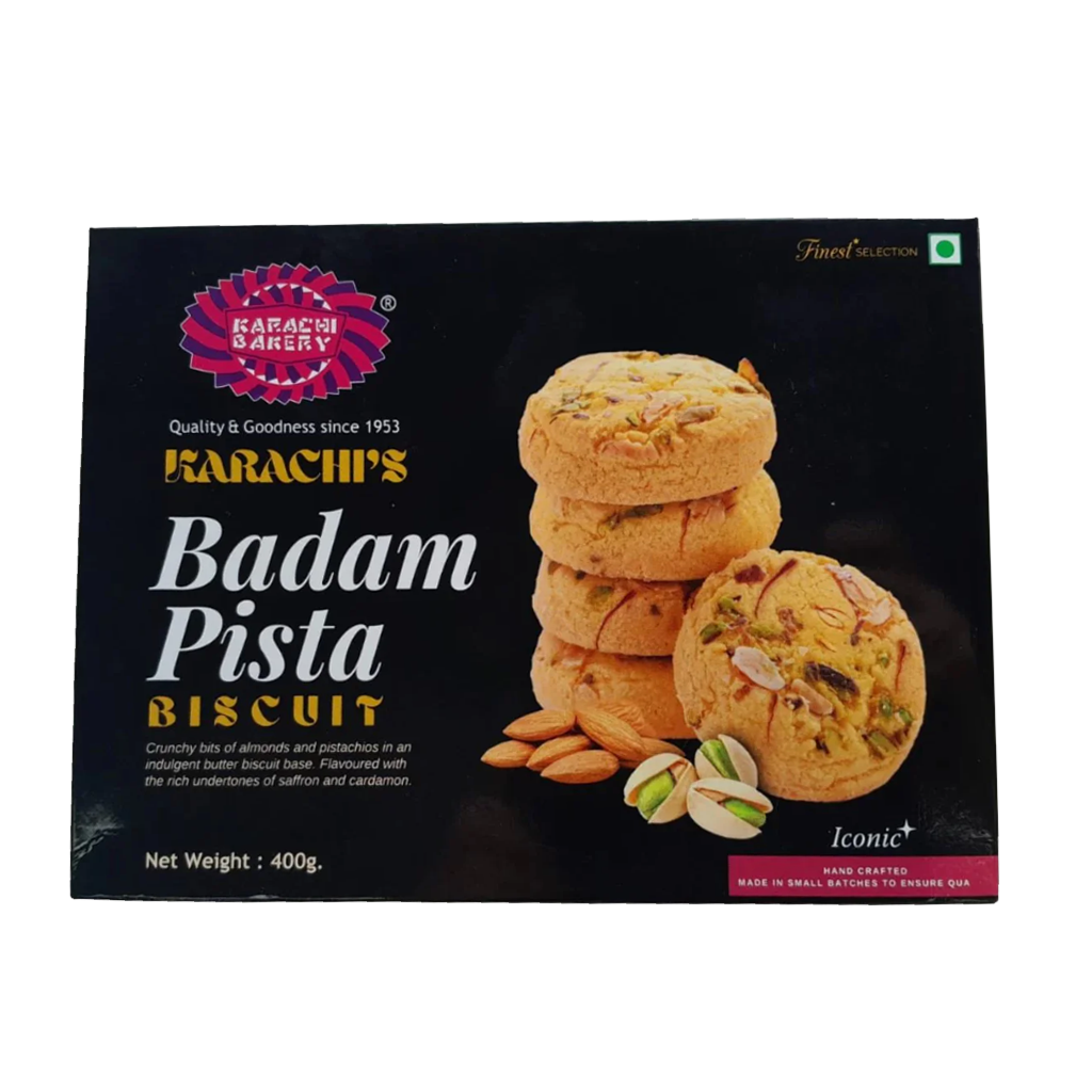 Karachi Bakery Badam Pista Biscuit 400g