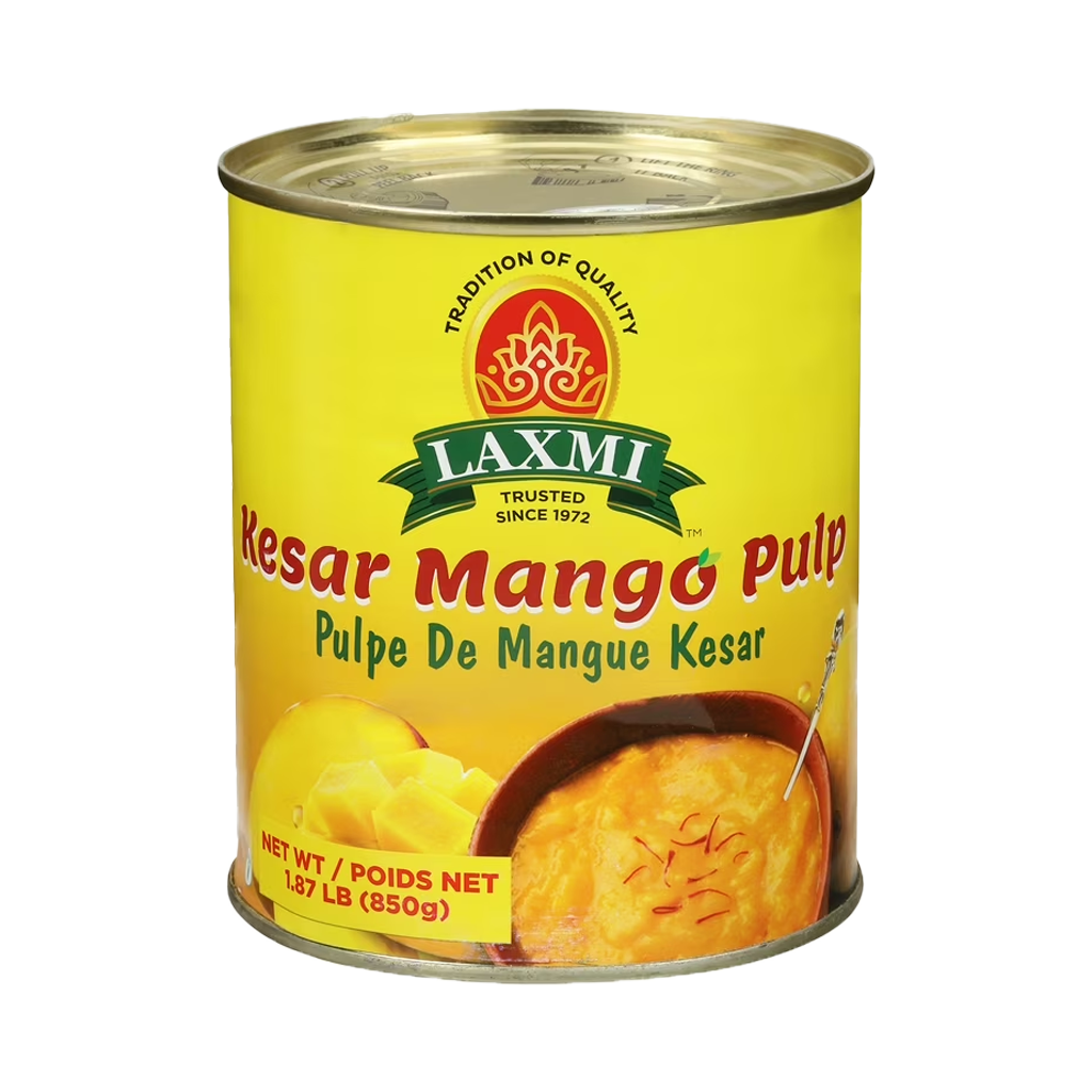Laxmi Kesar Mango Pulp 850g