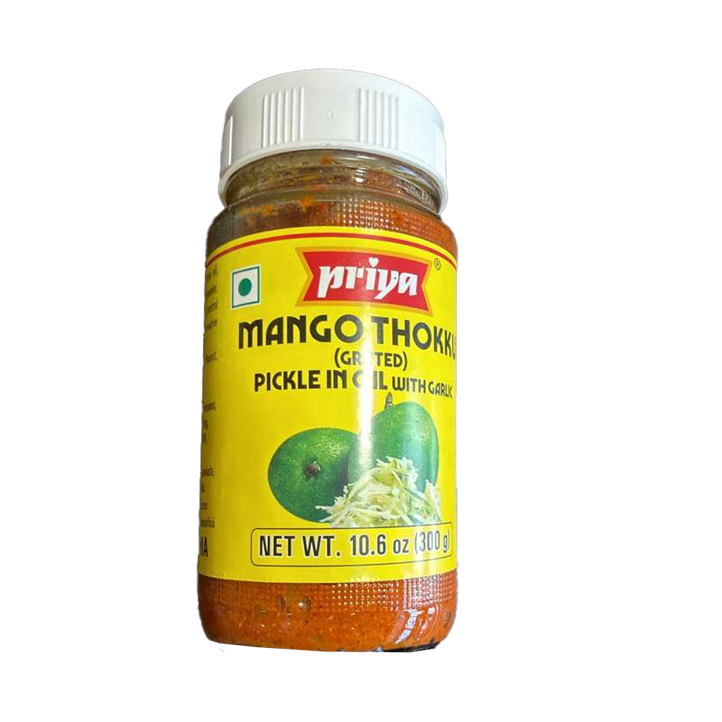 Priya Cut Mango Pickle with Onion & Garlic 300g