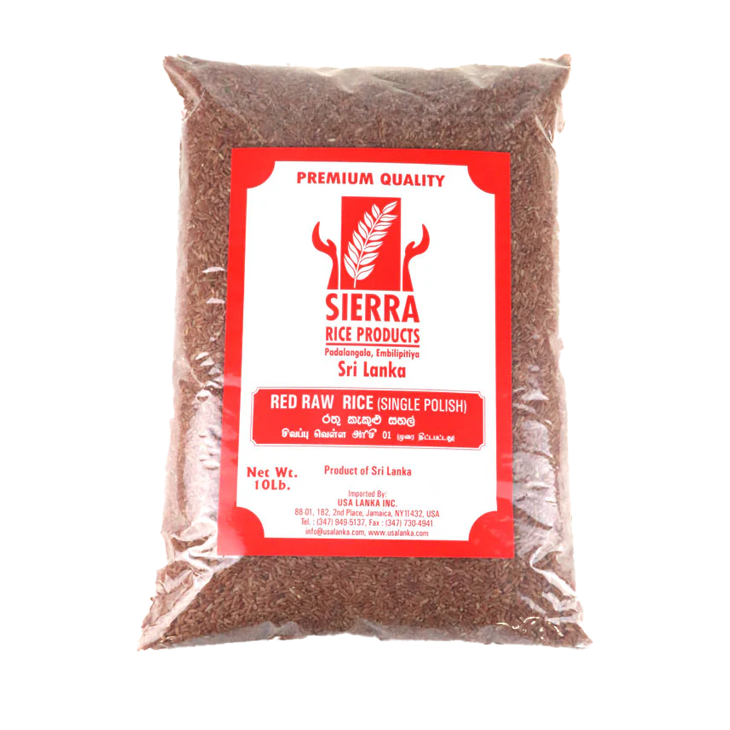 Sierra Red Raw Rice 10lb
