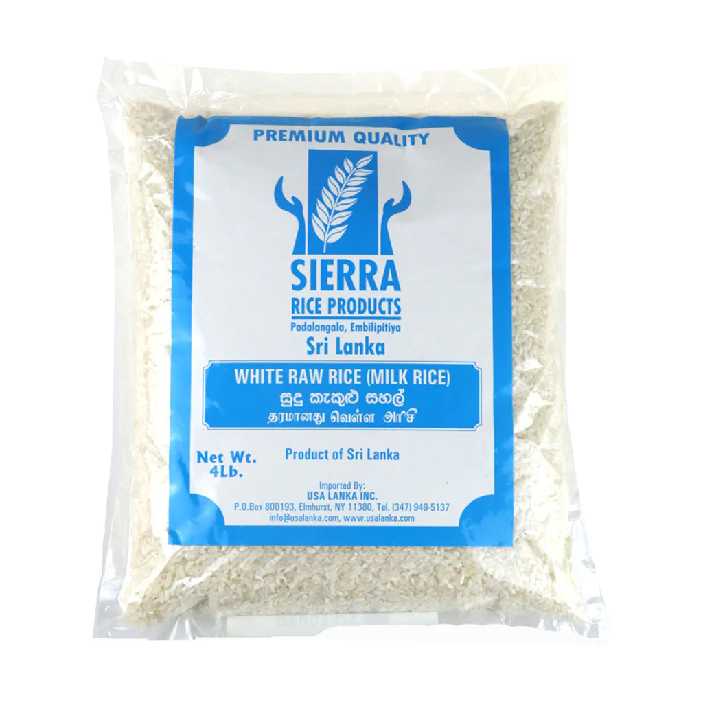 Sierra White Raw Rice 4lbs