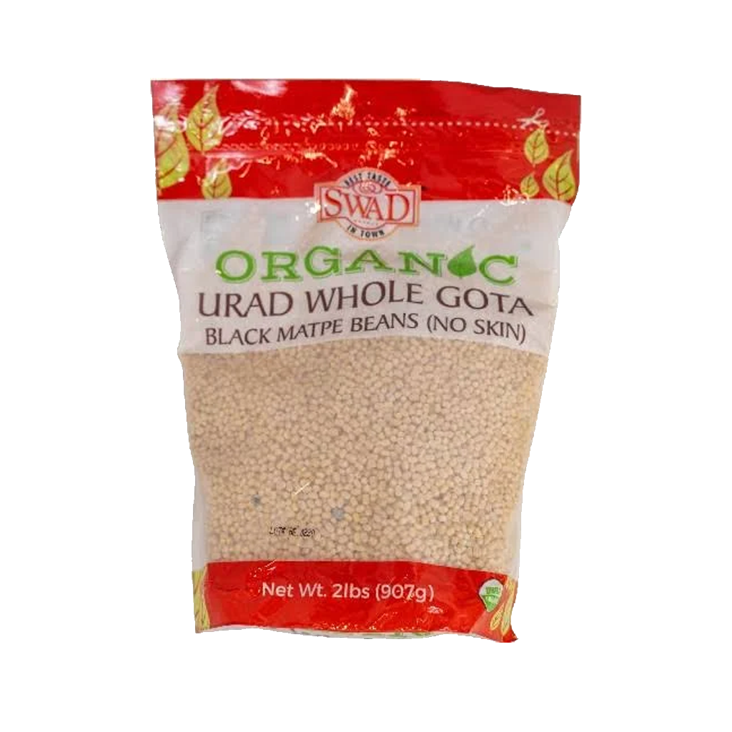 Swad Organic Urad Whole Gota 2L