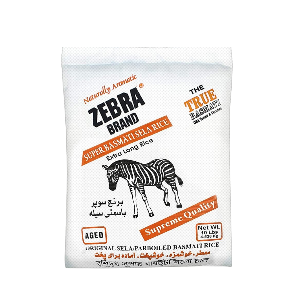 Zebra Basmati Rice 10lb