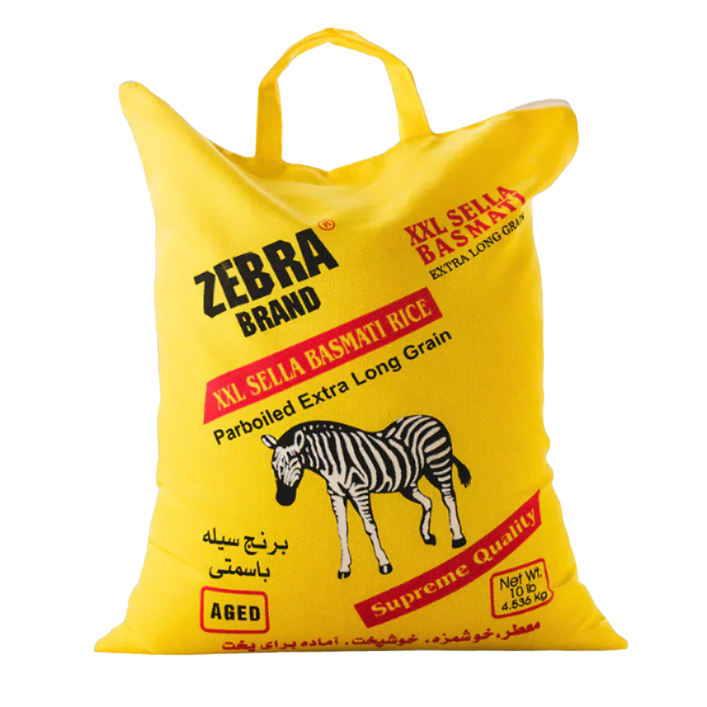Zebra XXL Sella Basmati 10lb