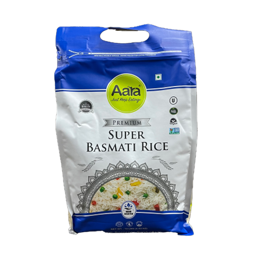 Aara Super Basmati Rice 10LB