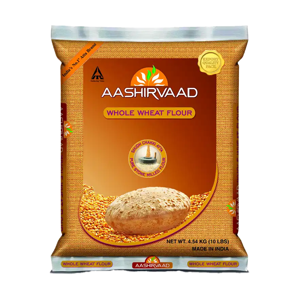 Aashirvaad Whole Wheat Atta 10lb