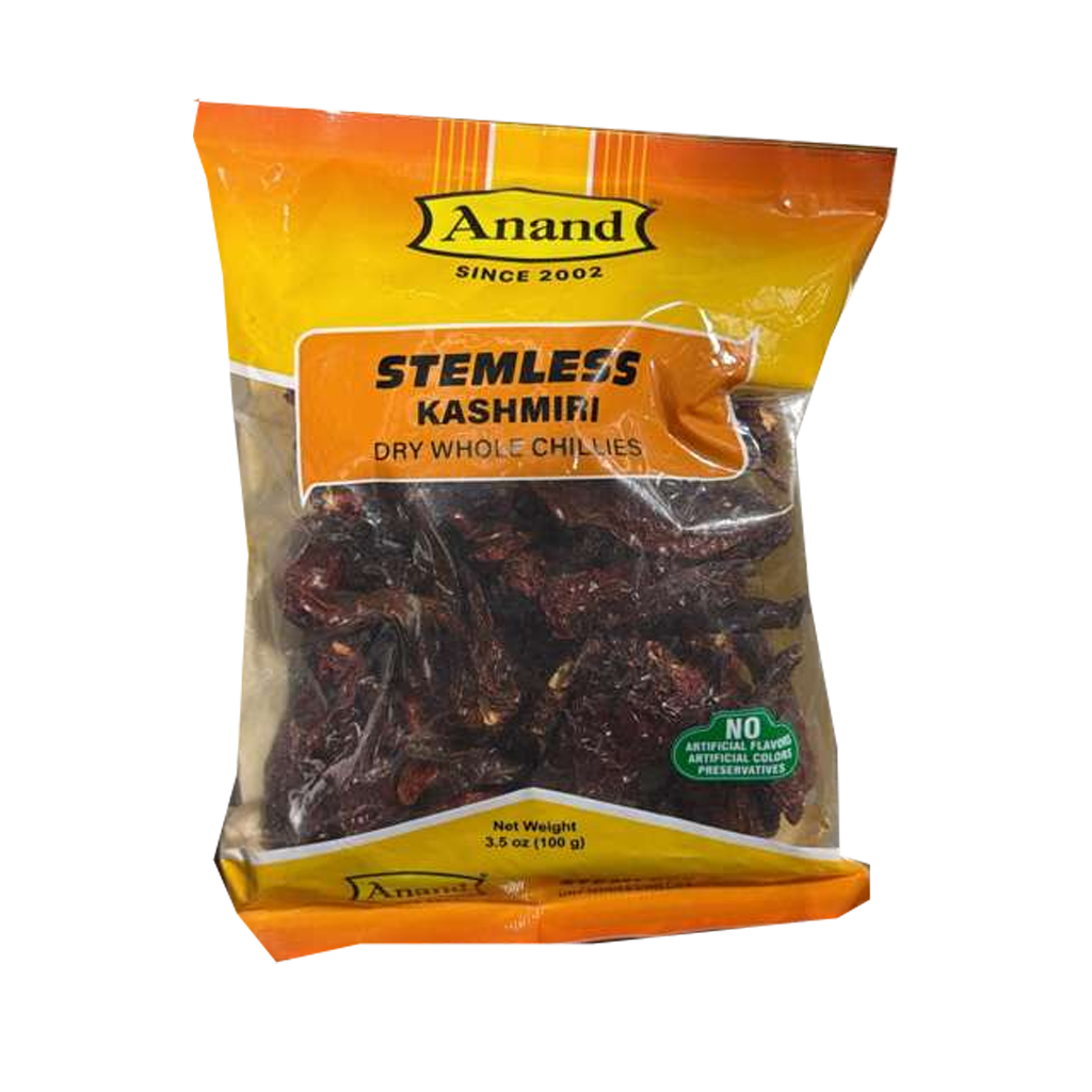 Anand  Kasmri chlli Stemless100g