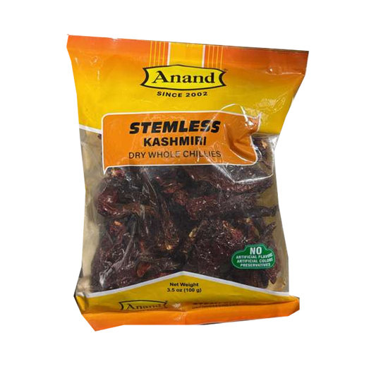 Anand  Kasmri chlli Stemless100g