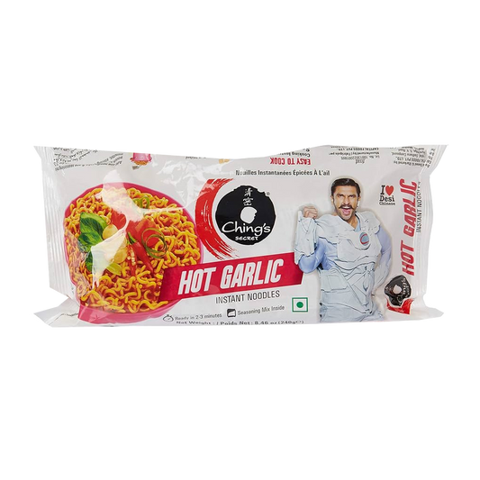 Chings Hot Garlic Noodles 240g