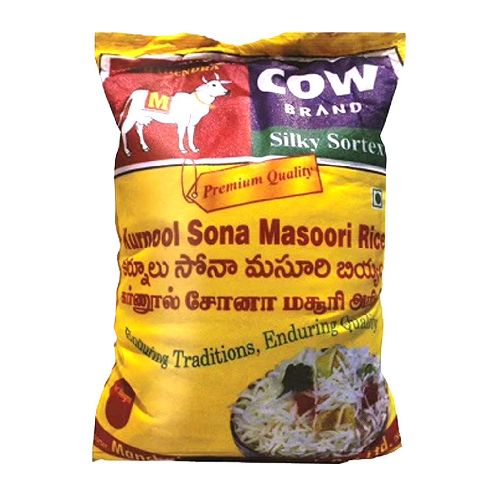 Cow Sona Masoori Rice 20lb