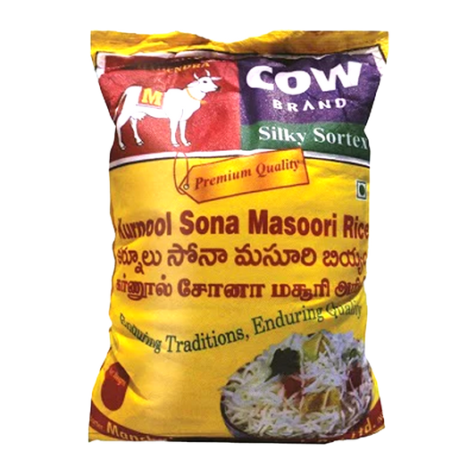 Cow Sona Masoori Rice 20lb