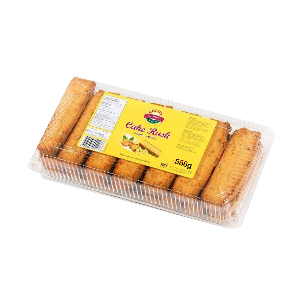 Crispy Cake Rusk Almond 550g