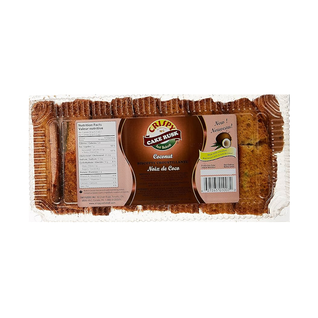 Crispy Cake Rusk Coconut 650g