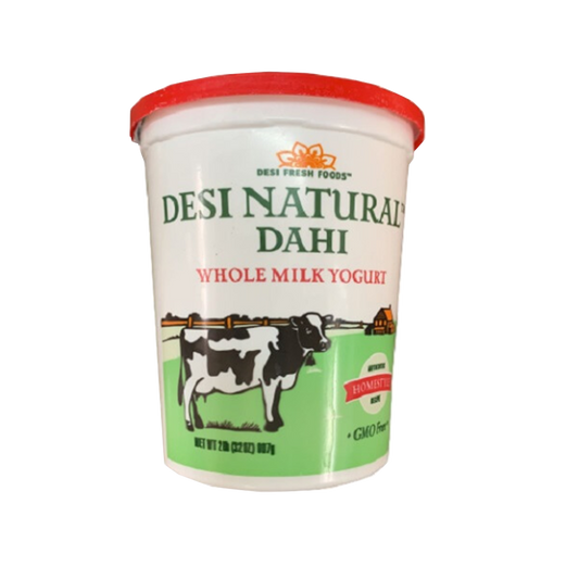 Desi Natural  Dahi Whole Milk  2lb