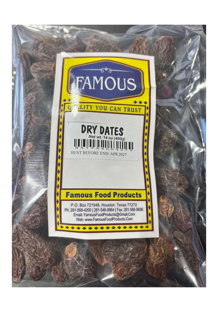 Famous Dry Dates 400g