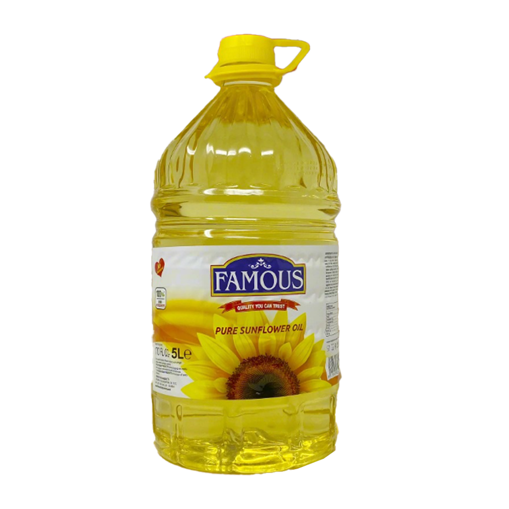 Famous Sunflower Oil 5l