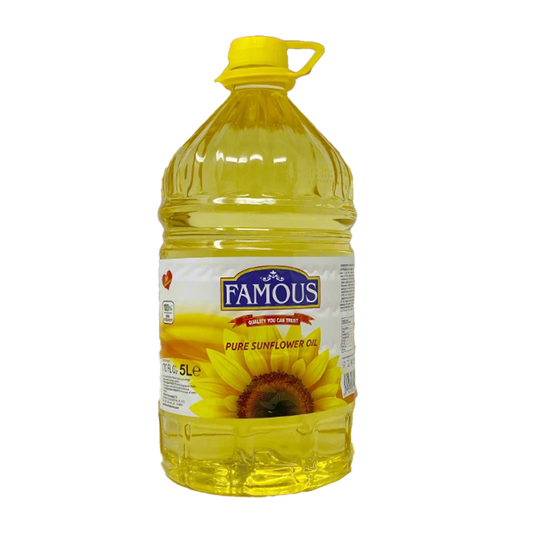 Famous Sunflower Oil 5l