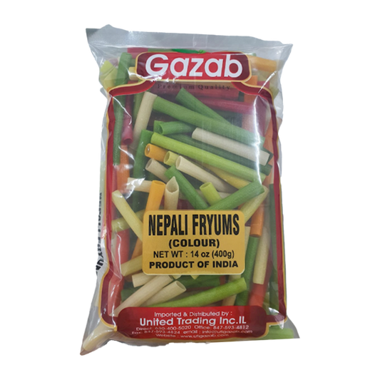 Gazab Fryums Nepali Color 400g