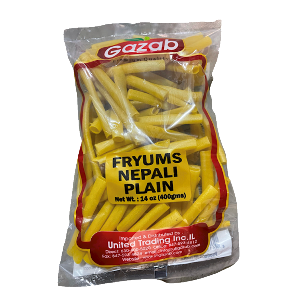 Gazab Fryums Nepali Plain 400g