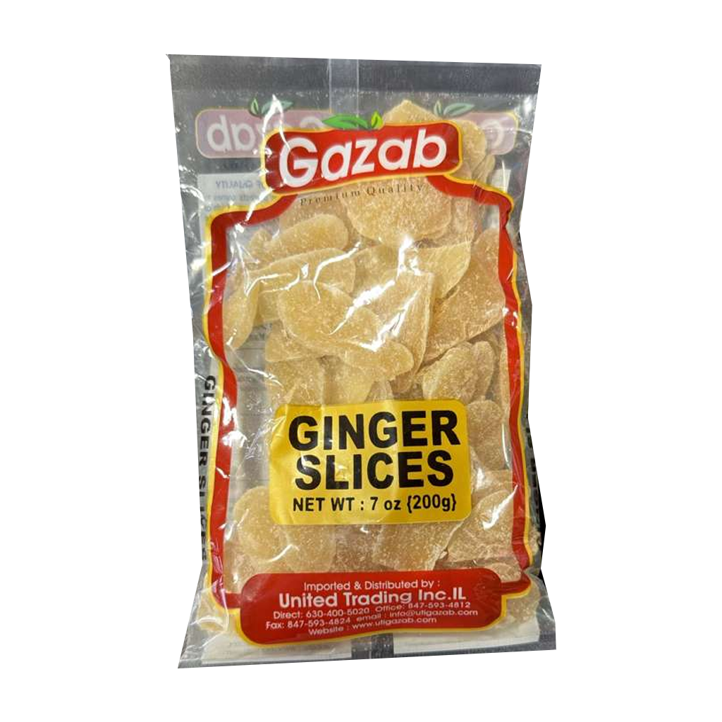 Gazab Ginger Slices 200g