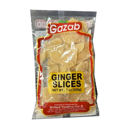 Gazab Ginger Slices 200g