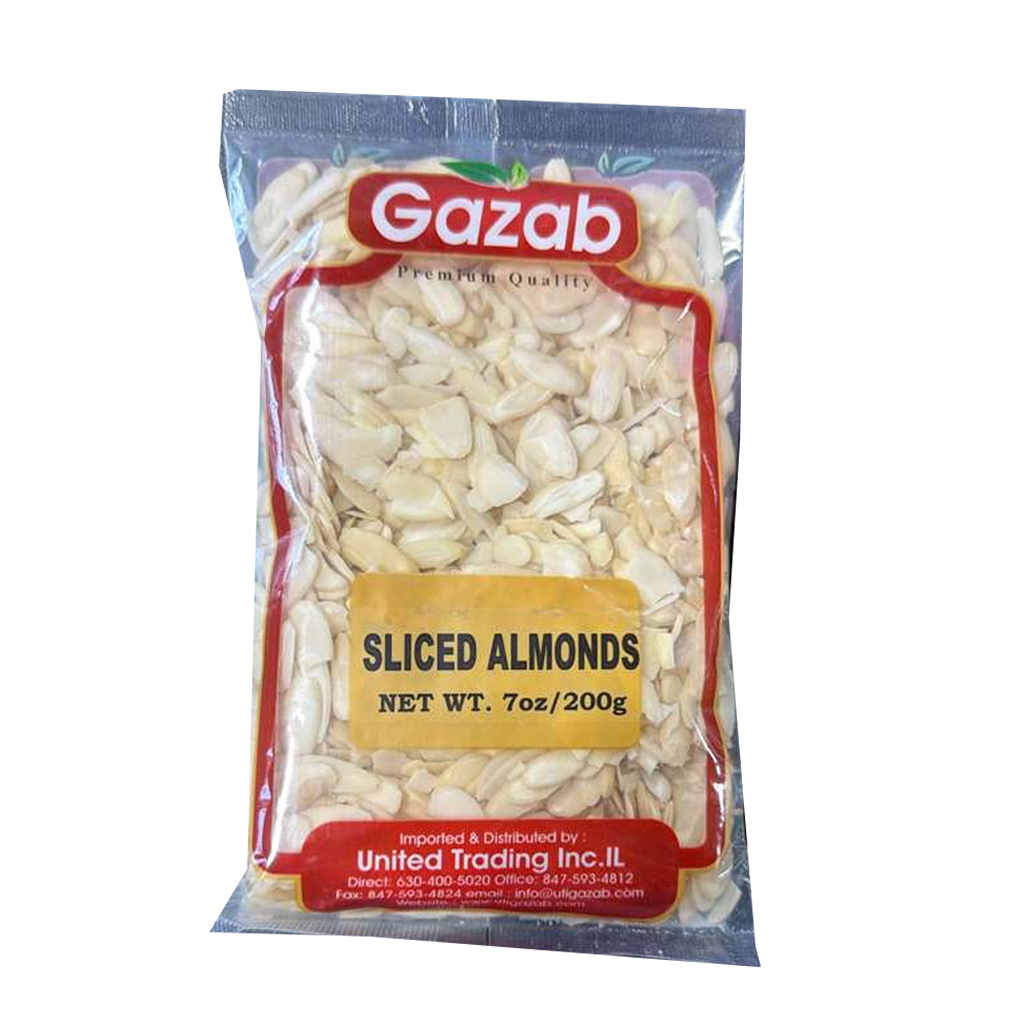 Gazab Sliced Almonds 200g