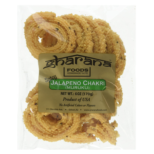 Gharana Muruku Jalapeno  6oz