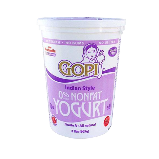 Gopi Non Fat Yogurt 2lbs