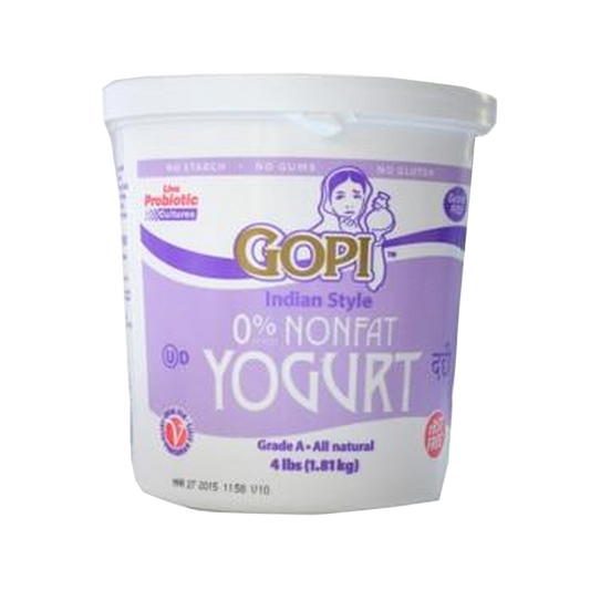Gopi  Non Fat Yogurt  4lbs