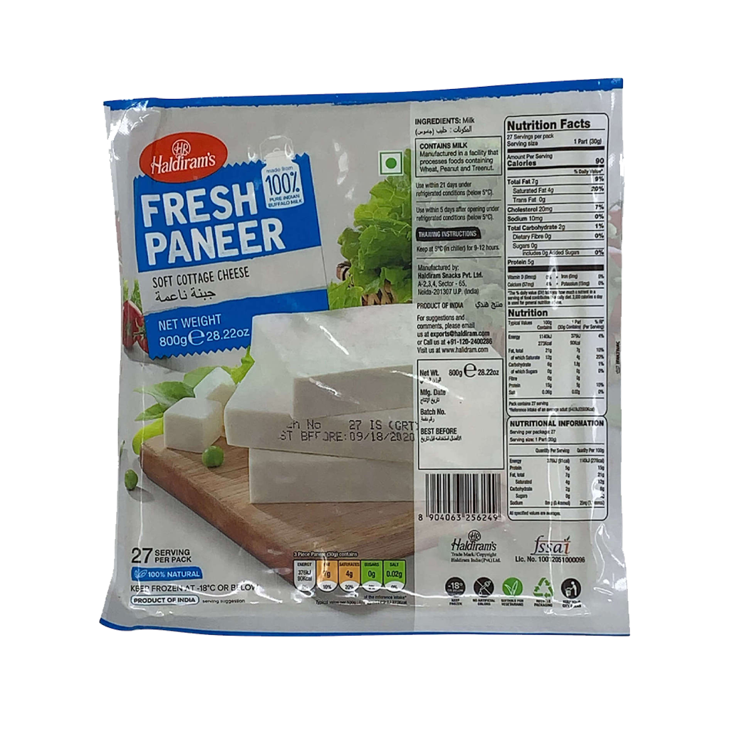Haldiram's Paneer Fresh 800g