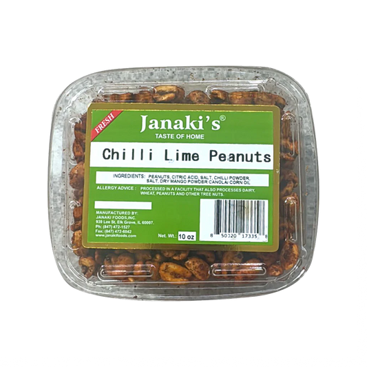 Janaki's Chilli Lime Peanut-10oz