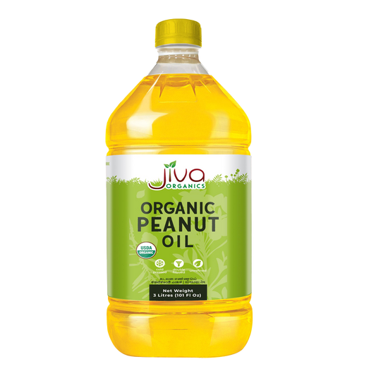 Jiva Organic Peanut Oil  3l