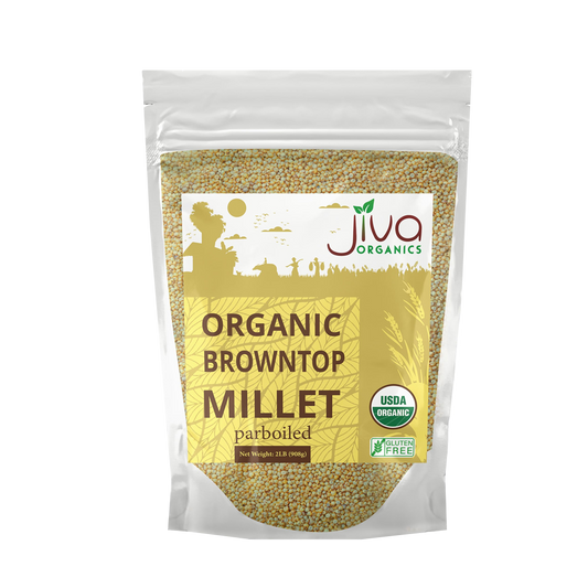 Jiva Organic Browntop Millet 2Lb