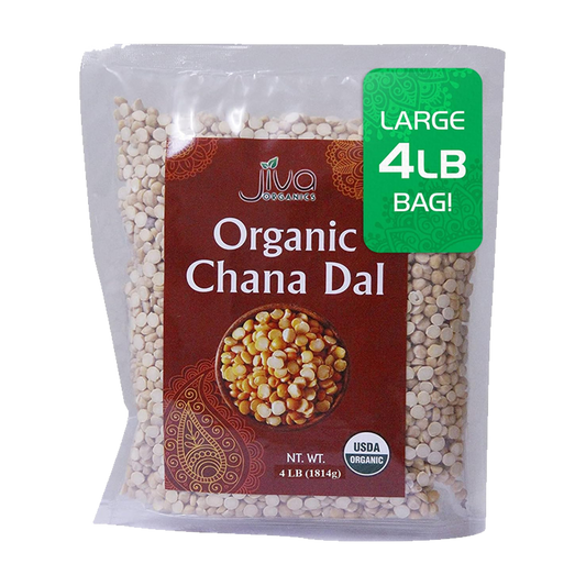 Jiva Organic Chana Dal 4lb