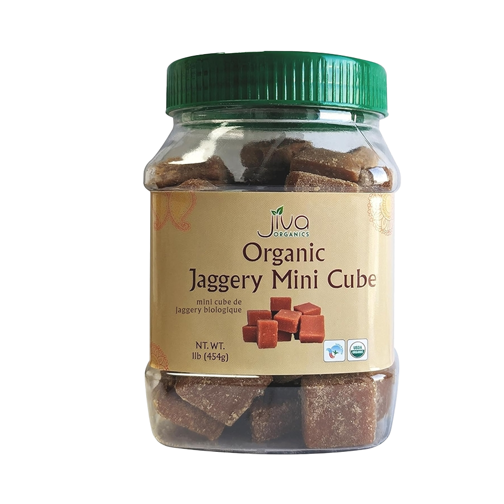 Jiva Organic Jaggery Mini Cube 1lb