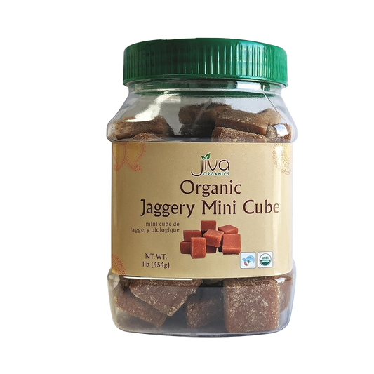 Jiva Organic Jaggery Mini Cube 1lb