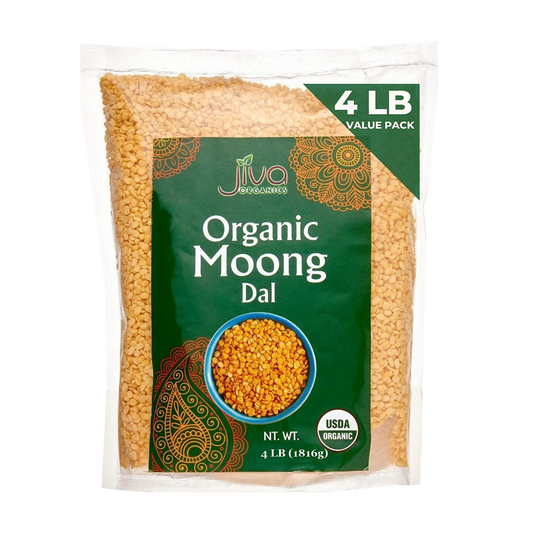 Jiva Organic Moong Dal 4lb