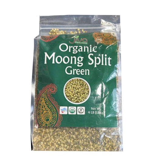 Jiva Organic Moong Split 4Lb